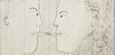 Louise Bourgeois. Untitled, plate 2 of 6, from the portfolio, Together. 2005