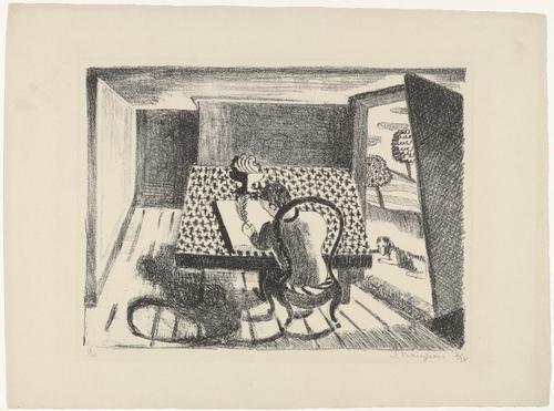 Louise Bourgeois. Summer. 1941-1942