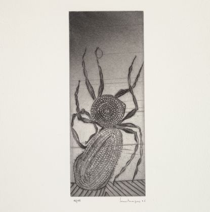 Louise Bourgeois. Untitled, plate 1 of 9, from the portfolio, Ode &agrave; Ma M&egrave;re. 1995
