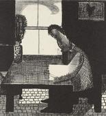 Louise Bourgeois. Man Reading. 1940-1944