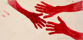 Louise Bourgeois. Untitled (no. 13) in 10 AM Is When You Come to Me (set 1), from the series of installation sets (1-10). 2006