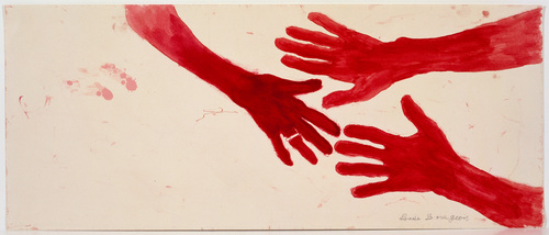 Louise Bourgeois. Untitled (no. 13) in 10 AM Is When You Come to Me (set 1), from the series of installation sets (1-10). 2006