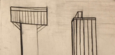 Louise Bourgeois. Plate 2 of 9, from the illustrated book, He Disappeared into Complete Silence, first edition (Example 4). 1947