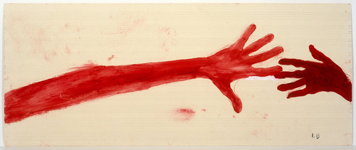 Louise Bourgeois. Untitled (no. 7) in 10 AM Is When You Come to Me (set 2), from the series of installation sets (1-10). 2006