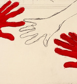 Louise Bourgeois. Untitled (no. 18) in 10 AM Is When You Come to Me (set 1), from the series of installation sets (1-10). 2006