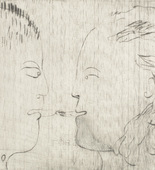 Louise Bourgeois. Untitled, plate 2 of 6, from the portfolio, Together. 2005