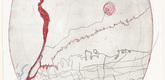 Louise Bourgeois. Map of Connecticut and Long Island. 2001