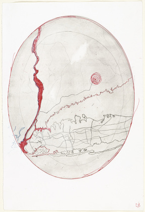 Louise Bourgeois. Map of Connecticut and Long Island. 2001