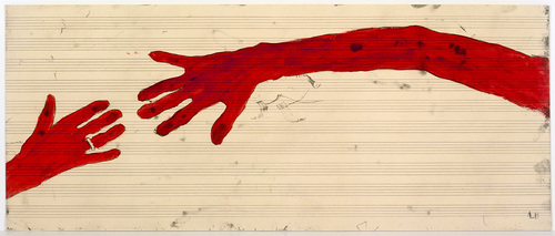 Louise Bourgeois. Untitled (no. 8) in 10 AM Is When You Come to Me (set 3), from the series of installation sets (1-10). 2006
