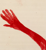 Louise Bourgeois. Untitled (no. 1) in 10 AM Is When You Come to Me (set 3), from the series of installation sets (1-10). 2006