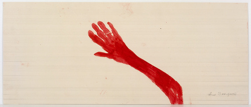 Louise Bourgeois. Untitled (no. 1) in 10 AM Is When You Come to Me (set 3), from the series of installation sets (1-10). 2006