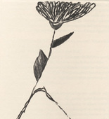 Louise Bourgeois. Untitled, plate 6 of 10, from the illustrated book, Homely Girl, A Life, volume I. 1992