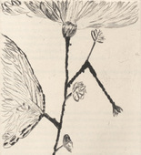Louise Bourgeois. Untitled, plate 7 of 10, from the illustrated book, Homely Girl, A Life, volume I. 1992