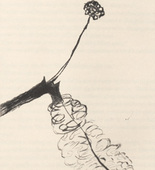 Louise Bourgeois. Untitled, plate 8 of 10, from the illustrated book, Homely Girl, A Life, volume I. 1992