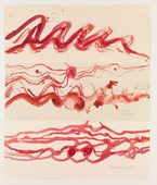 Louise Bourgeois. Untitled, no. 10 of 11, from the series, The Red Sky. 2009