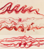 Louise Bourgeois. Untitled, no. 10 of 11, from the series, The Red Sky. 2009