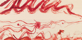 Louise Bourgeois. Untitled, no. 10 of 11, from the series, The Red Sky. 2009