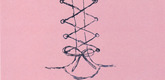Louise Bourgeois. Lacing. 1990