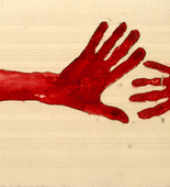 Louise Bourgeois. Untitled (no. 11) in 10 AM Is When You Come to Me (set 2), from the series of installation sets (1-10). 2006