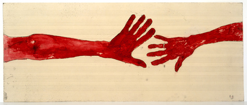 Louise Bourgeois. Untitled (no. 11) in 10 AM Is When You Come to Me (set 2), from the series of installation sets (1-10). 2006