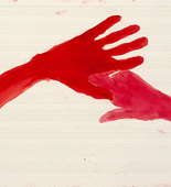 Louise Bourgeois. Untitled (no. 5) in 10 AM Is When You Come to Me (set 5), from the series of installation sets (1-10). 2006
