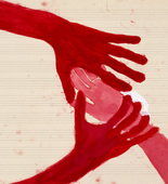 Louise Bourgeois. Untitled (no. 17) in 10 AM Is When You Come to Me (set 1), from the series of installation sets (1-10). 2006