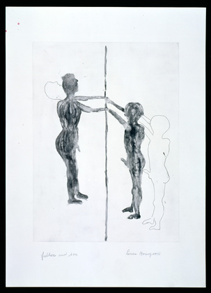 Louise Bourgeois. Two Figures / Father and Son. 2005
