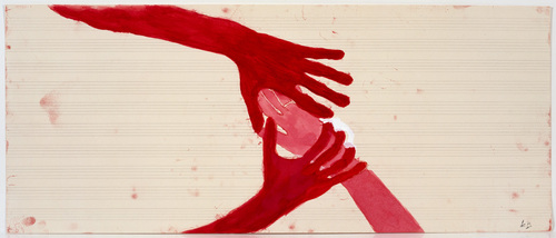 Louise Bourgeois. Untitled (no. 17) in 10 AM Is When You Come to Me (set 1), from the series of installation sets (1-10). 2006