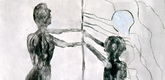Louise Bourgeois. Two Figures / Father and Son. 2005