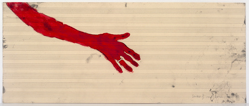 Louise Bourgeois. Untitled (no. 2) in 10 AM Is When You Come to Me (set 4), from the series of installation sets (1-10). 2006