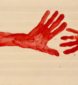 Louise Bourgeois. Untitled (no. 11) in 10 AM Is When You Come to Me (set 1), from the series of installation sets (1-10). 2006