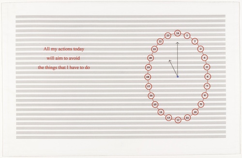 Louise Bourgeois. Untitled, no. 17 of 24, from the portfolio, Hours of the Day. 2006