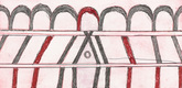 Louise Bourgeois. The Happy House, plate 7 of 7, from the portfolio, La R&eacute;paration. 2002