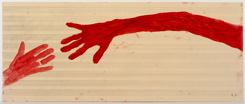 Louise Bourgeois. Untitled (no. 8) in 10 AM Is When You Come to Me (set 4), from the series of installation sets (1-10). 2006