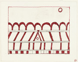 Louise Bourgeois. The Happy House, plate 7 of 7, from the portfolio, La R&eacute;paration. 2002