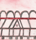 Louise Bourgeois. The Happy House, plate 7 of 7, from the portfolio, La R&eacute;paration. 2002