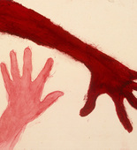 Louise Bourgeois. Untitled (no. 10) in 10 AM Is When You Come to Me (set 7), from the series of installation sets (1-10). 2006