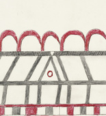 Louise Bourgeois. The Happy House, plate 7 of 7, from the portfolio, La R&eacute;paration. 2002
