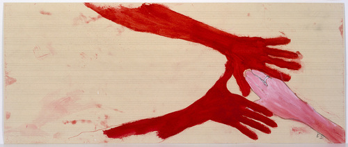 Louise Bourgeois. Untitled (no. 16) in 10 AM Is When You Come to Me (set 2), from the series of installation sets (1-10). 2006