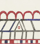 Louise Bourgeois. The Happy House, plate 7 of 7, from the portfolio, La R&eacute;paration. 2002-2003