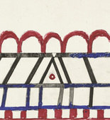 Louise Bourgeois. The Happy House, plate 7 of 7, from the portfolio, La R&eacute;paration. 2002-2003