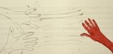 Louise Bourgeois. Untitled (no. 25) in 10 AM Is When You Come to Me (set 9), from the series of installation sets (1-10). 2007