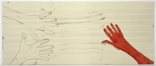 Louise Bourgeois. Untitled (no. 25) in 10 AM Is When You Come to Me (set 9), from the series of installation sets (1-10). 2007