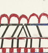 Louise Bourgeois. The Happy House, plate 7 of 7, from the portfolio, La R&eacute;paration. 2002-2003