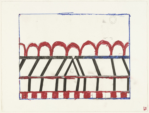 Louise Bourgeois. The Happy House, plate 7 of 7, from the portfolio, La R&eacute;paration. 2002-2003
