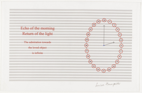 Louise Bourgeois. Untitled, no. 24 of 24, from the portfolio, Hours of the Day. 2006