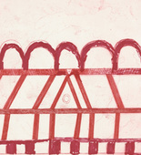 Louise Bourgeois. The Happy House, plate 7 of 7, from the portfolio, La R&eacute;paration. 2002-2003