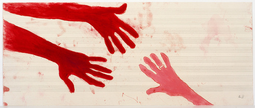 Louise Bourgeois. Untitled (no. 14) in 10 AM Is When You Come to Me (set 4), from the series of installation sets (1-10). 2006