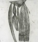 Louise Bourgeois. Hanging Weeds. 1949