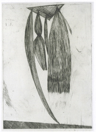 Louise Bourgeois. Hanging Weeds. 1949